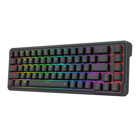 Redragon Nova Wired 60% RGB Hot-Swappable GASKET Mounted Mechanical Keyboard Redragon Nova Wired 60% RGB Hot-Swappable GASKET Mounted Mechanical Keyboard